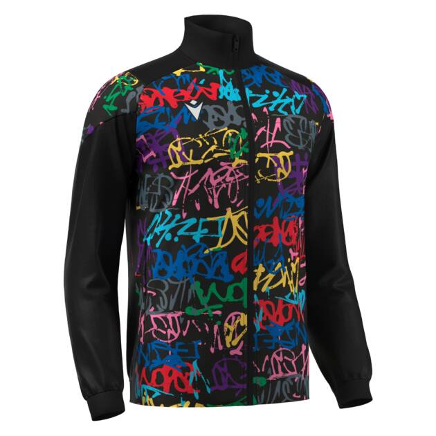 PROMETHEUS FULL ZIP TOP BLK/GRF