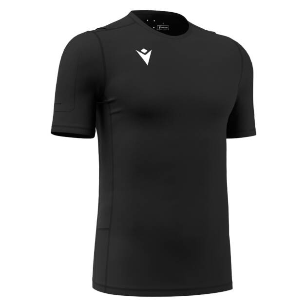 DELCOURT REFEREE UNDERSHIRT SS BLK/NS